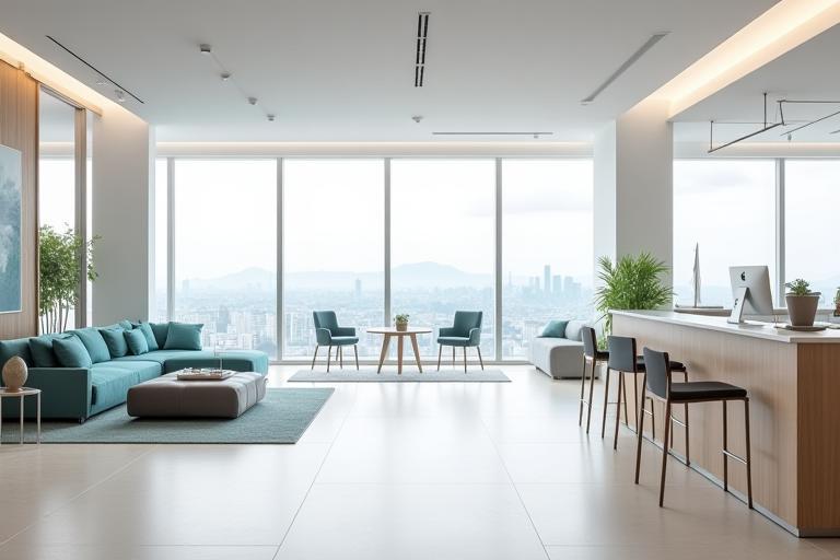 Modern office interior of Insight HR Partners AG in Zurich